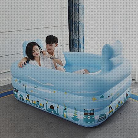Review de agua verde piscina inflable