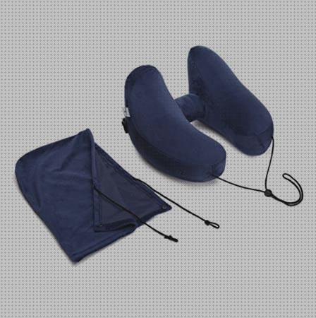 Review de almohada cervical hinchable piscina
