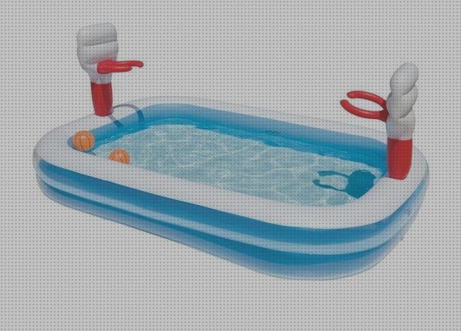 Review de canasta hinchable piscina