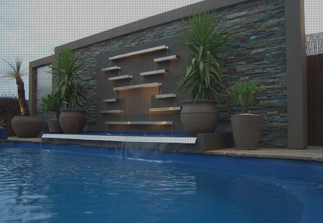 Análisis de las 25 mejores cascadas paredes piscinas