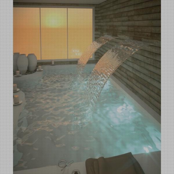 Review de cascada piscina pared