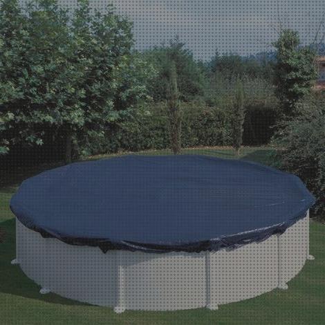 Las mejores cobertor cobertor invierno piscina redonda 460 desmontable gre con tensor