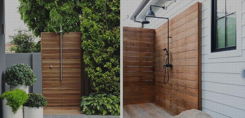 Las 28 Mejores artículos para duchas exteriores madera