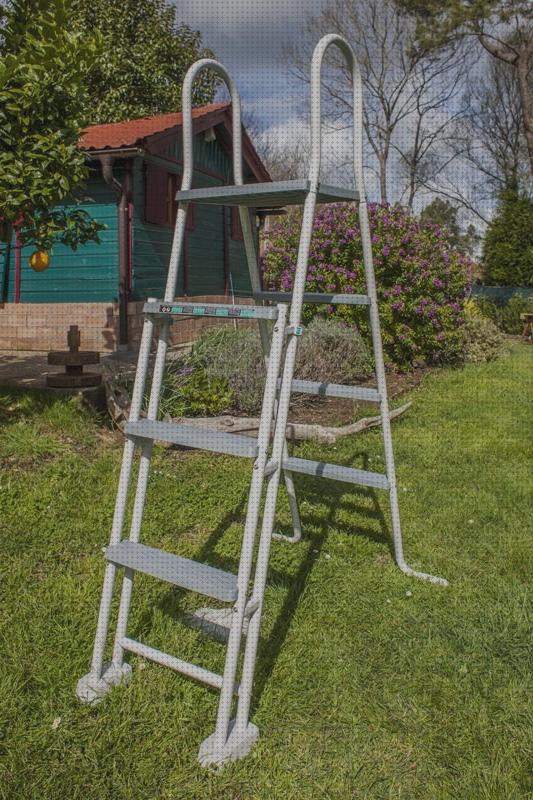 Las mejores escaleras escalera de seguridad plataforma piscina desmontable 1 20 cm