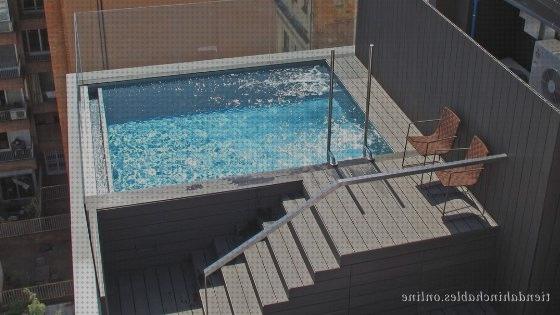 Review de escalera piscina hinchable