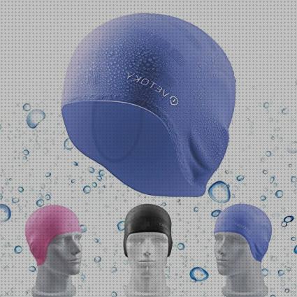 ¿Dónde poder comprar gorros gorro piscina arena rosa y negro?