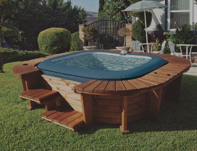 Review de jacuzzi hinchable con madera