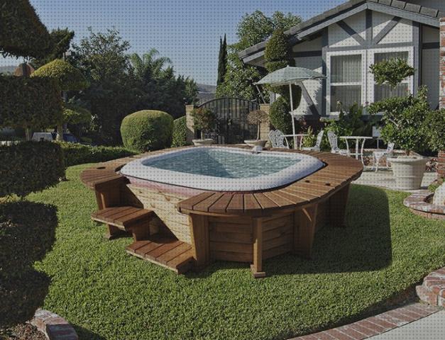 Review de jacuzzi hinchable forrado madera