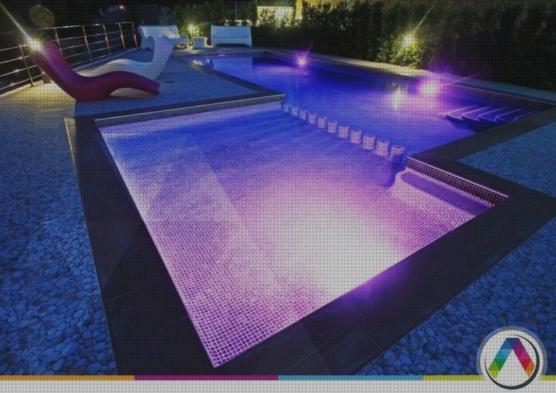Las mejores marcas de piscinas luces piscinas