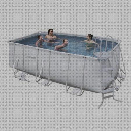 Review de piscina 412x201x122