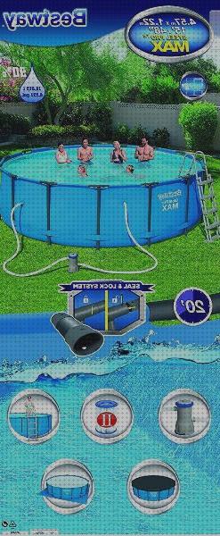 Análisis de las 24 mejores piscinas bestway 8000 litros bajo análisis
