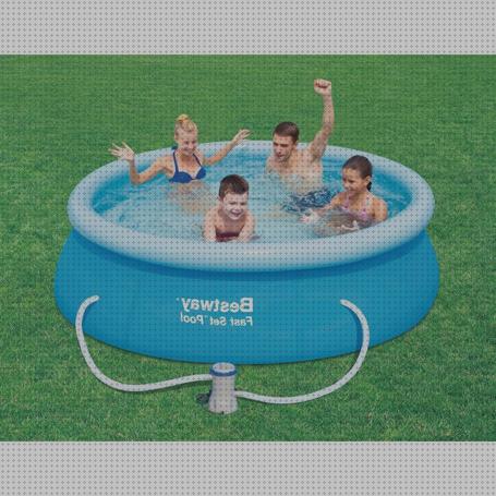 Review de piscina bestway fast set
