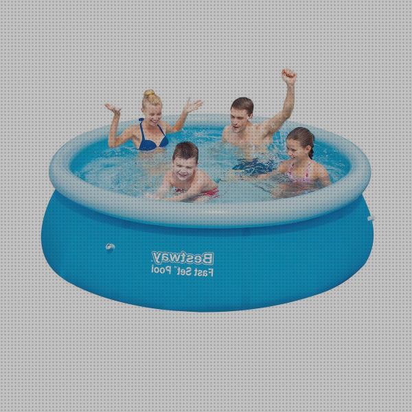Las mejores pvc piscina con anillo superior hinchable pvc