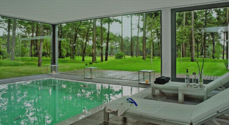 Review de piscina con techo