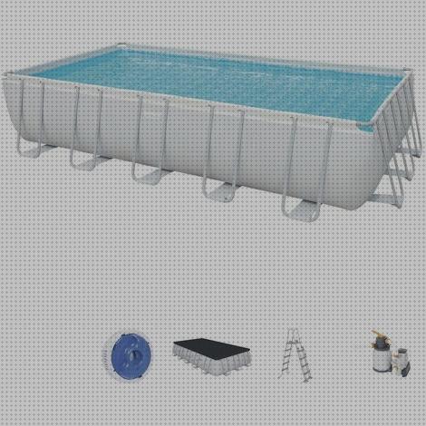 Las mejores piscina bestway piscina desmontable 671x366x132 cm bestway 56471
