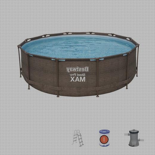 Las mejores piscina bestway rattan piscina bestway piscina desmontable bestway de rattan 366x100 cm