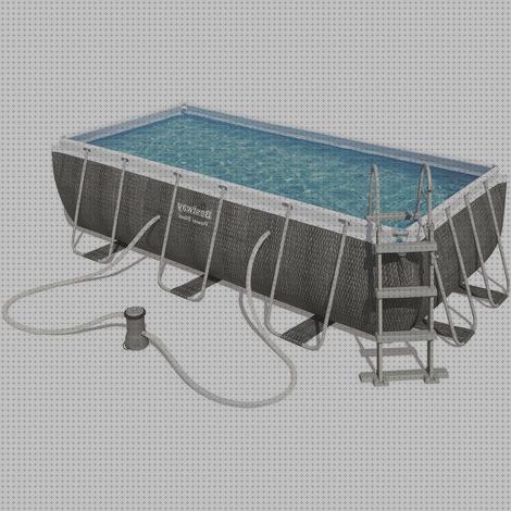 Review de piscina desmontable bestway rattan
