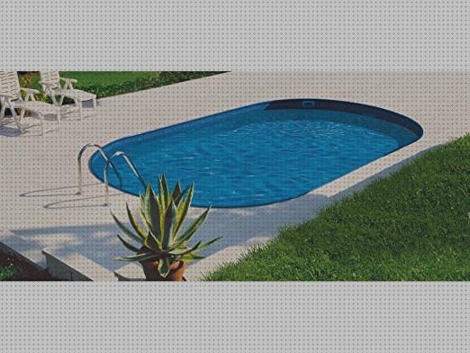Las mejores 350 piscina desmontable de acero ovalada 350