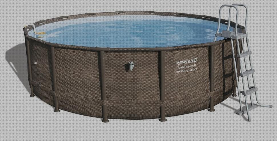 ¿Dónde poder comprar piscina desmontable decorada ratan?