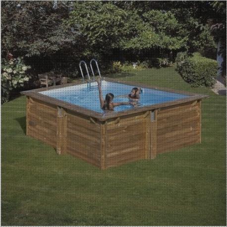 Review de piscina desmontable gre madera