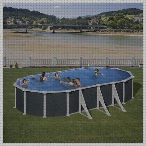 Las mejores rattan piscina desmontable gre ovalada rattan