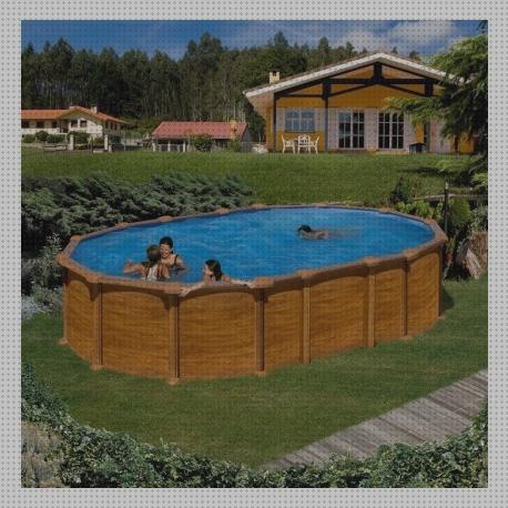Review de piscina desmontable gre ovalada rattan
