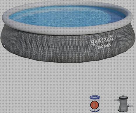 Review de las 32 mejores piscinas desmontables rattan