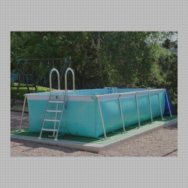 Review de piscina desmontable rectangolar