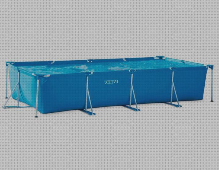Review de piscina desmontable rectangular caja