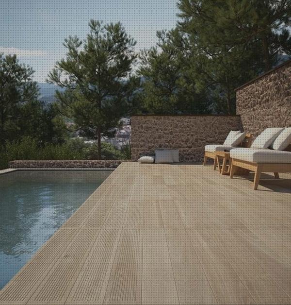 Review de piscina exterior madera