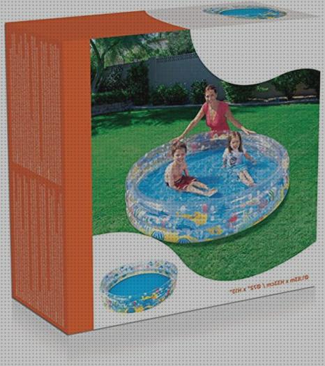 28 Mejores piscinas hinchables 3 anillos del mundo