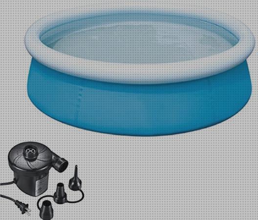 Review de piscina hinchable agua salada