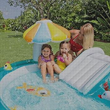 Review de piscina hinchable con chorros