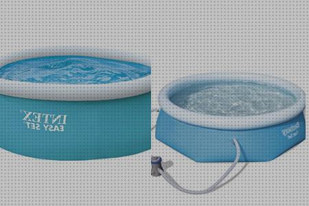 Review de piscina hinchable con litro agua