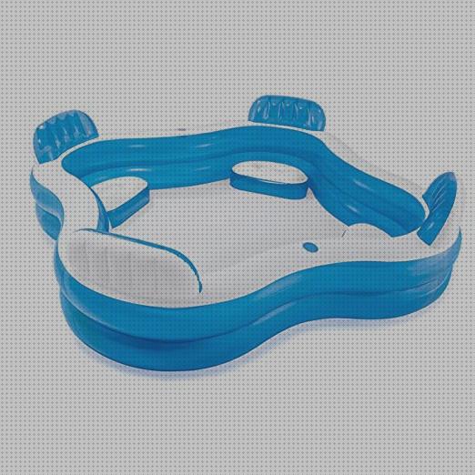 Las mejores asientos piscina hinchable cuadrada con asientos