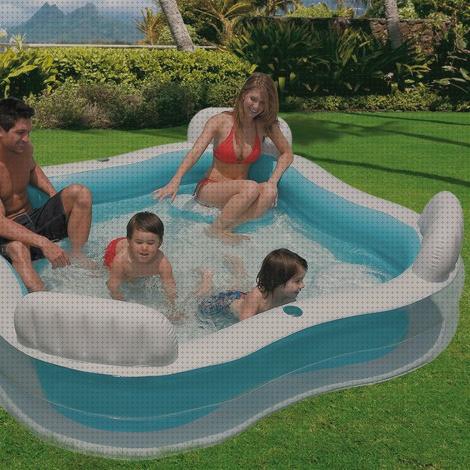 Review de piscina hinchable cuadrada con asientos