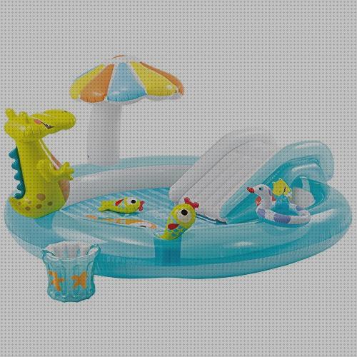 Review de piscina hinchable index tobogan 57129np