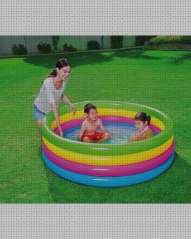 Review de piscina hinchable intex 3 aros colores