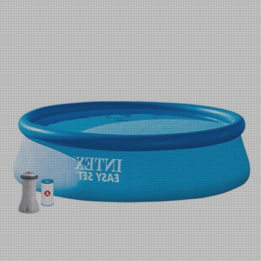 Review de piscina hinchable intex easy set 295