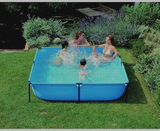 Las mejores piscina infantil cuadrada 125x125x35 cm gre y25