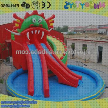 Review de piscina inflable cn tobogan