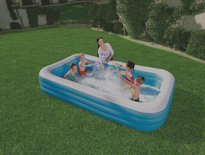 GJXJY Piscinas Desmontables Piscinas Hinchables Grandes con Bomba  Rectangulares Piscina Inflable Infantil para NiñOs, Adultos, Familias,  Parque Acuatico : : Juguetes y Juegos