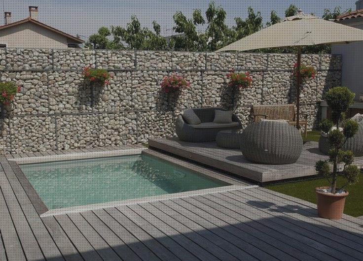 Las mejores 33 Piscinas Con Madera Alrededores