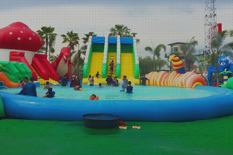 Las 27 Mejores Piscinas Con Toboganes Inflables
