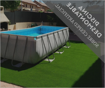 Las mejores 32 Piscinas Desmontables Con Cesped Artificiales