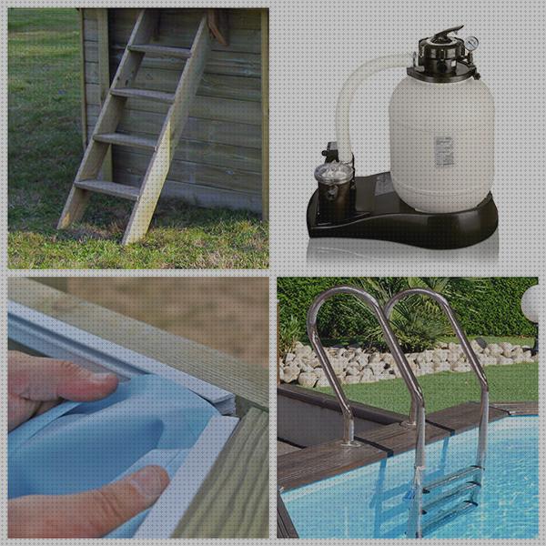 Review de piscinas desmontables de madera accesorios