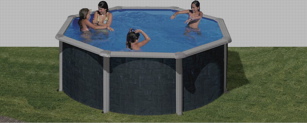Las mejores marcas de rattan piscina desmontable decorada rattan