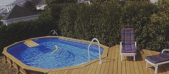 Review de piscinas desmontables madera con plataforma