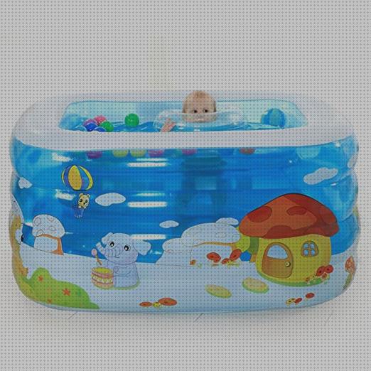 Review de piscinas hinchables acolchadas