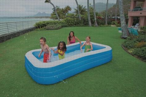 Review de piscinas rectangulares hinchables